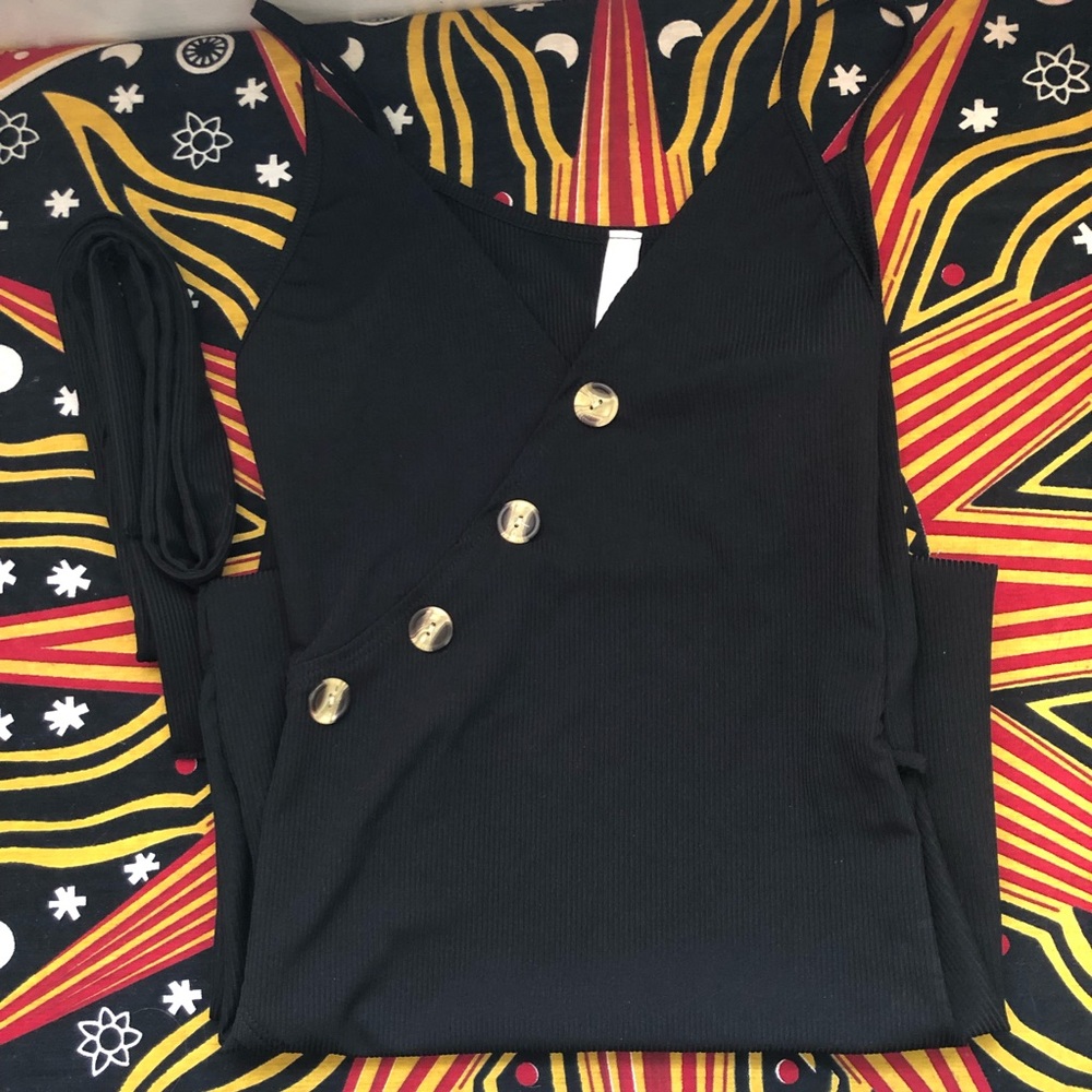 Forever 21 - Maxi Wrap Slit Dress NWT